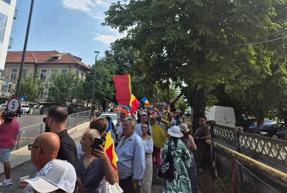 Manifestațiile au avut loc miercuri FOTO Cristina Teodorescu / Facebook