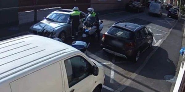 politisti captura video