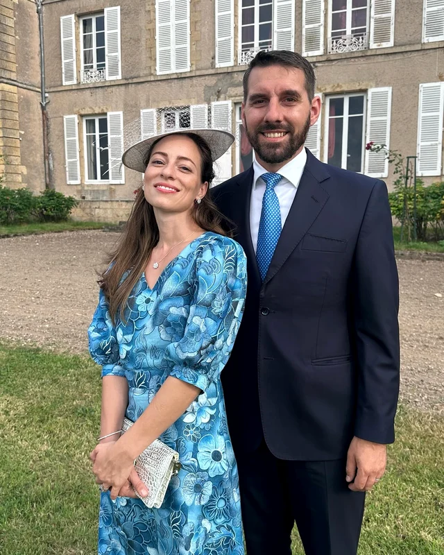 Alina și Nicolae ai României în Franța