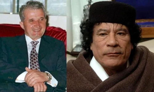 Ce aveau în comun Nicolae Ceauşescu şi Gaddafi? jpeg