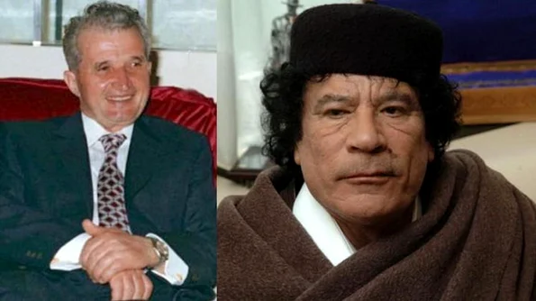 Ce aveau în comun Nicolae Ceauşescu şi Gaddafi? jpeg