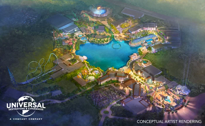 Parc Universal în Marea Britanie Foto: Universal UK Project
