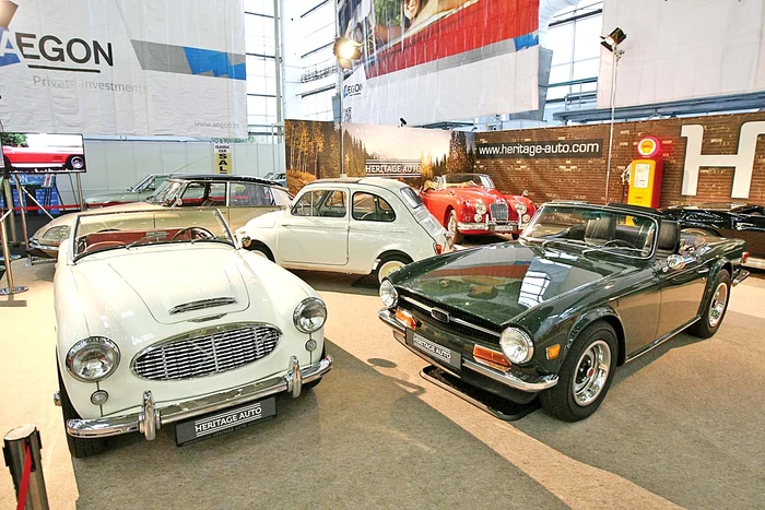 Maşinile de colecţie  au un stand special