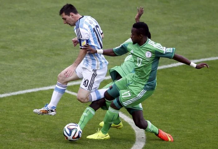 Messi a marcat doua goluri in meciul cu NigeriaReuters