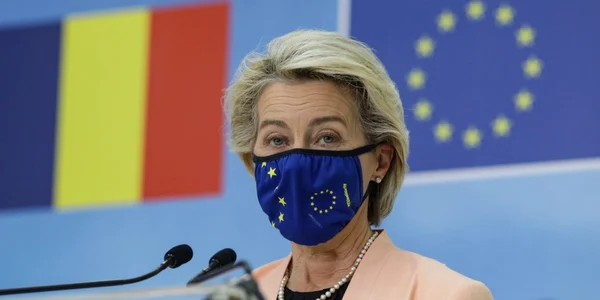 PNNR la spitalul de Urgenta Bucuresti Klaus Iohannis Florin Citu Ursula von der Leyen FOTO  27 septembrie 2021 Inquam Photos / Octav Ganea 