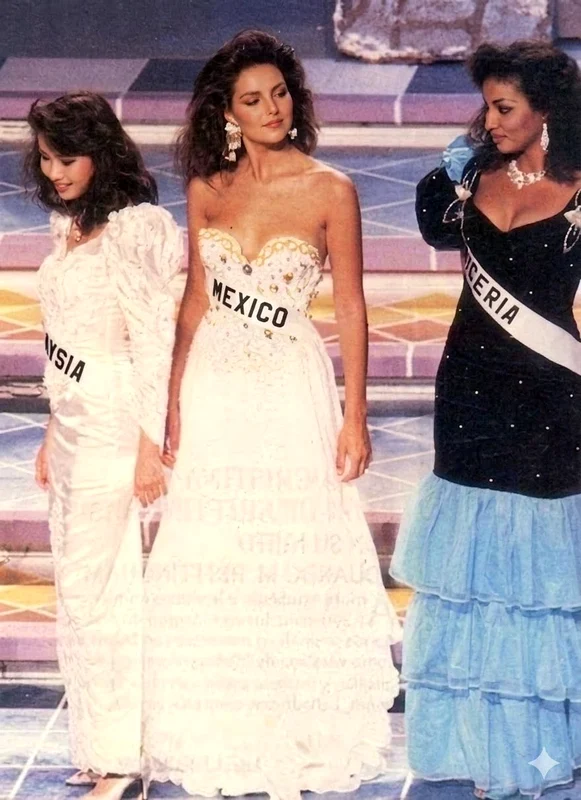 Adriana Abascal a fost Miss Mexic