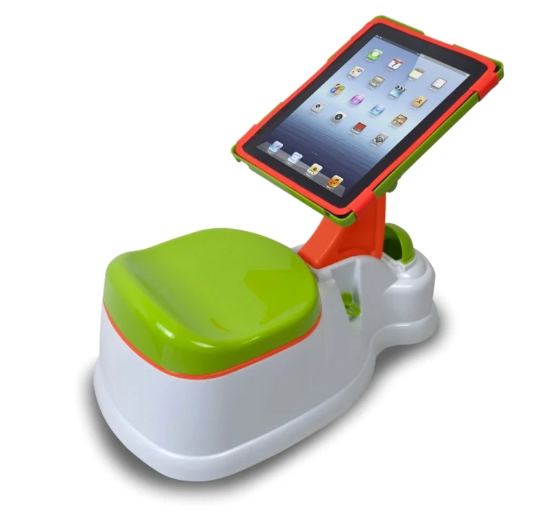 iPad Potty a fost prezentată publicului la târgul de tehnologie din Las Vegas FOTO gizmag.com