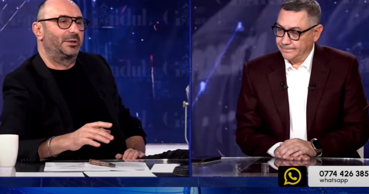 Confruntare aprinsă între Marius Tucă și Victor Ponta despre Bogdan Peșchir