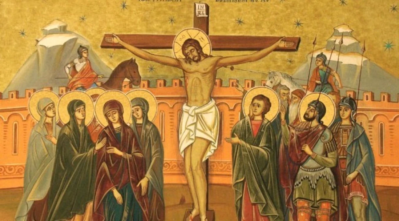 Răstignirea Mântuitorului Iisus Hristos FOTO crestinortodox.ro