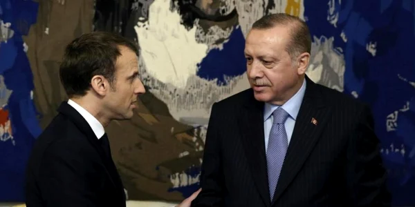 emmanuel macron recept erdogan