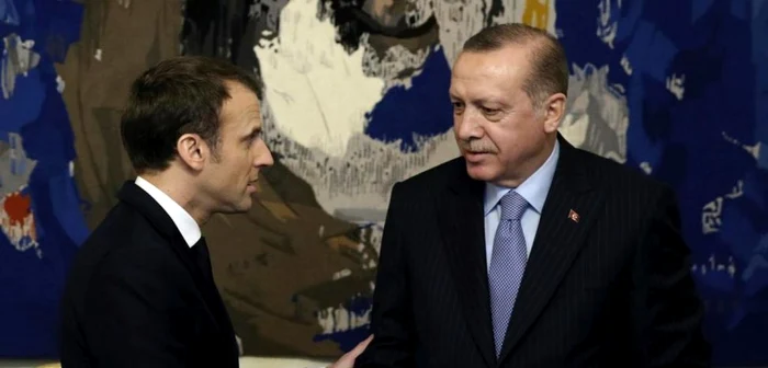 Emmanuel Macron şi Recep Erdogan se află în plină dispută pe tema caricaturilor din Charlie Hebdo, FOTO Arhivă