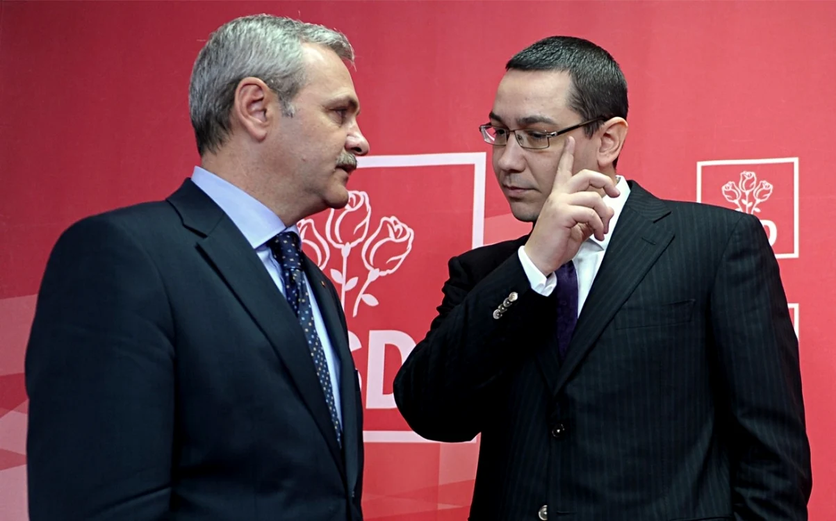 Liviu Dragnea şi Victor Ponta FOTO Adevărul