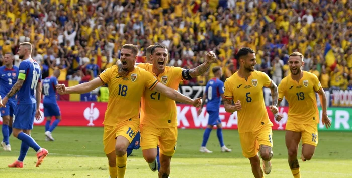 Răzvan Marin a adus punctul vital în meciul cu Slovacia. Foto Sportpictures