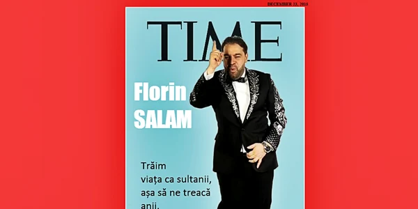 florin salam pe coperta time