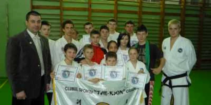 Sportivii clubului CS Tae-kyon Oradea
