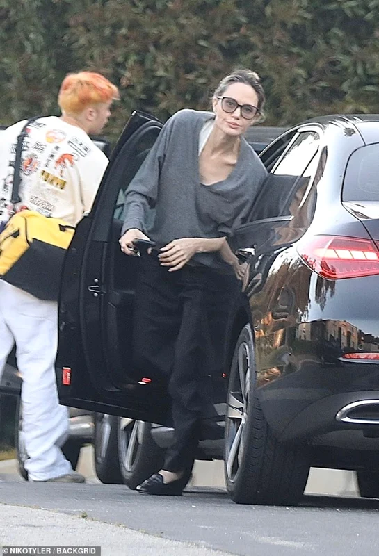 Angelina Jolie și-a sărbătorit ziua de naștere alături de copii / foto: Daily Mail