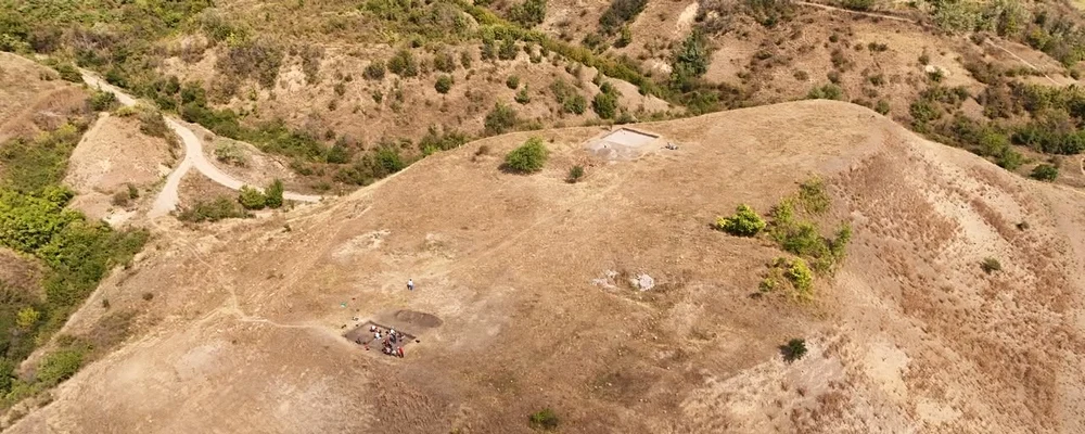 Cercetări arheologice la Cârlomănești-Cetățuia (© Muzeul Județean Buzău)