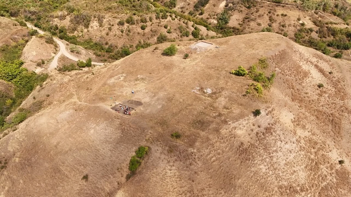 Cercetări arheologice la Cârlomănești-Cetățuia (© Muzeul Județean Buzău)