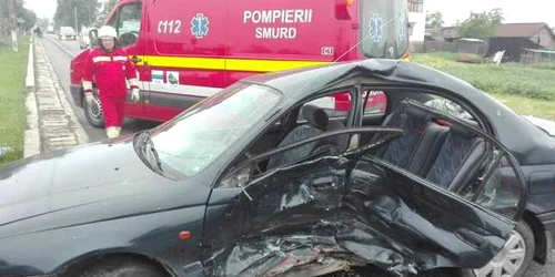 Accident Ilisesti. FOTO ISU Suceava