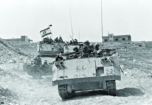 Forțele israeliene în Liban în timpul operațiunii „Pace pentru Galileea“