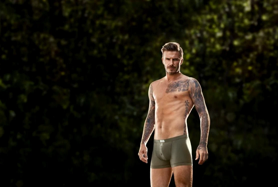 David Beckham în noua campanie H&M. FOTO Facebook