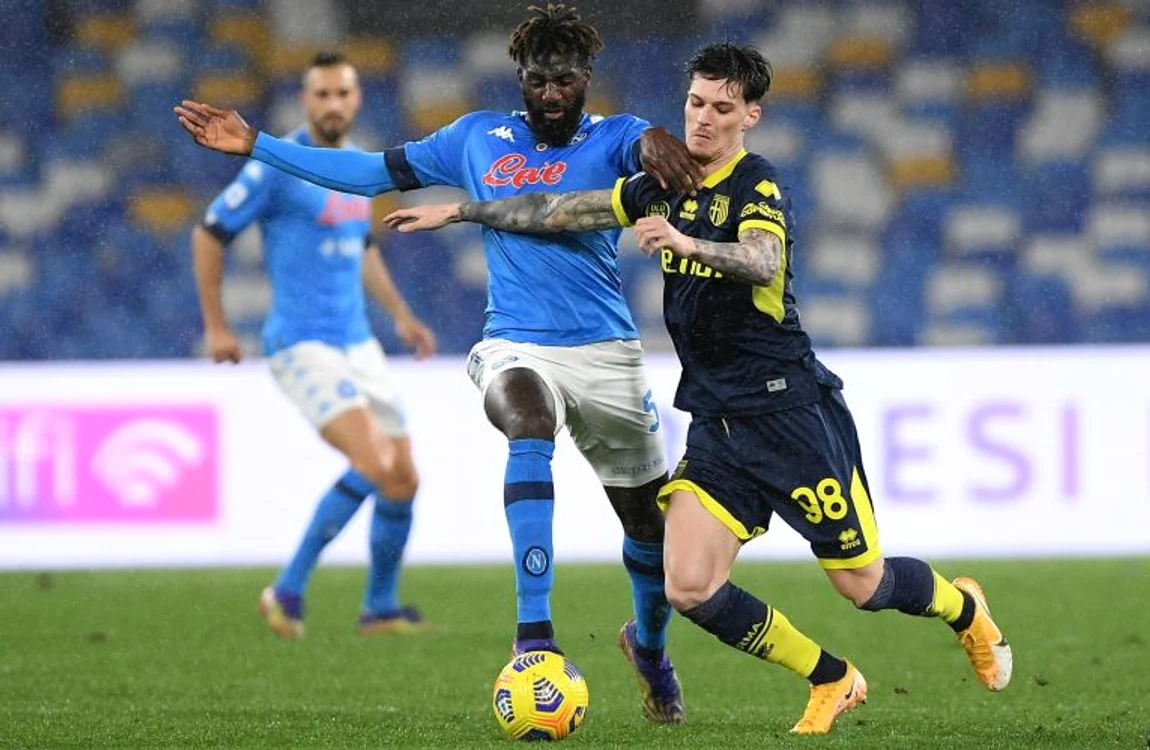 
    Dennis Man a jucat 10 minute în primul său meci din Serie AFoto: Guliver/ GettyImages  