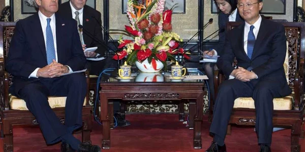 john kerry yang Jiechi foto reuters