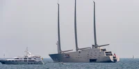  Sailing Yacht A, cel mai mare iaht cu pânze din lume FOTO AFP
