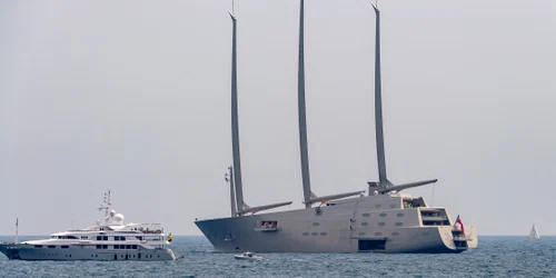  Sailing Yacht A, cel mai mare iaht cu pânze din lume FOTO AFP