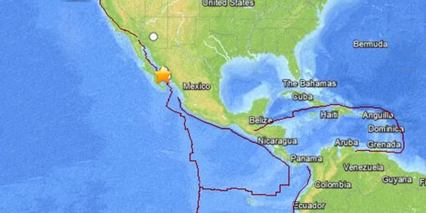 Cutremur Mexic FOTO usgs.gov
