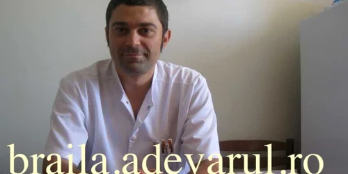 Cosmin Boldeanu, şeful Secţiei Oncologie din cadrul Spitalului Judeţean Brăila. FOTO: NICOLETA BUTNARU