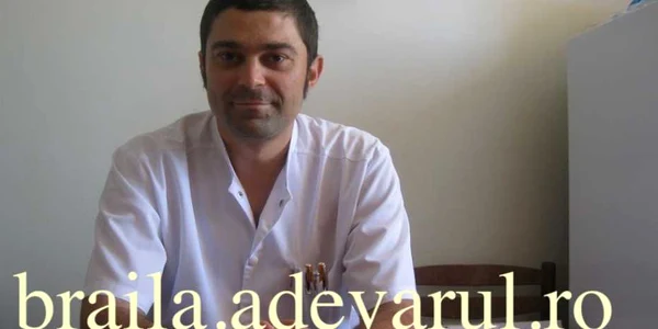 Cosmin Boldeanu, şeful Secţiei Oncologie din cadrul Spitalului Judeţean Brăila. FOTO: NICOLETA BUTNARU