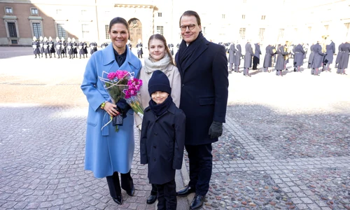 Victoria, Daniel, Oscar, Estelle ai Suediei, GettyImages jpg