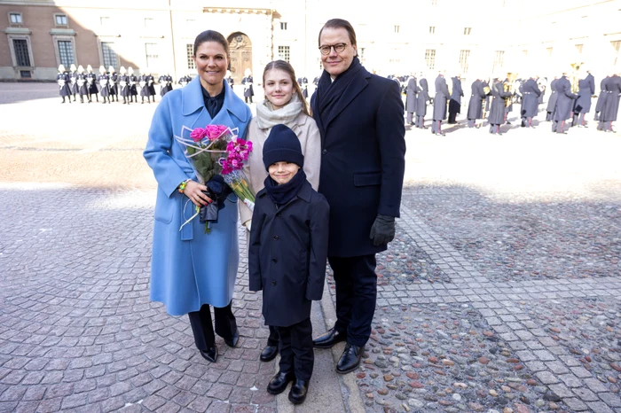 Victoria, Daniel, Oscar, Estelle ai Suediei, GettyImages jpg