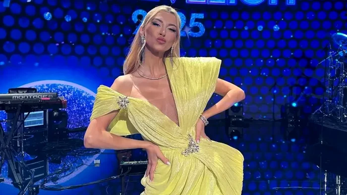 Andreea Bălan la Protevelion / foto: Instagram 