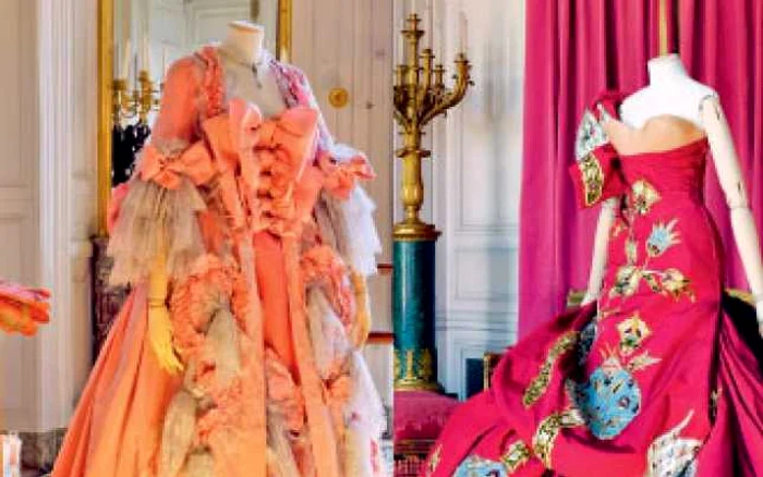 Rochie de la 1750, inspiraţie pentru colecţia lui Vivienne Westwood din 1996
