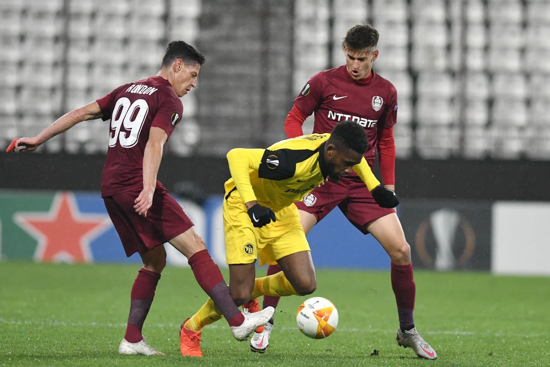 
    Rondon a înscris golul care a adus un punct prețios clujenilorFoto: sportpictures.eu  