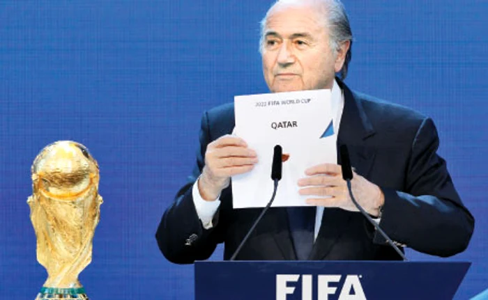 Sepp Blatter, preşedintele FIFA