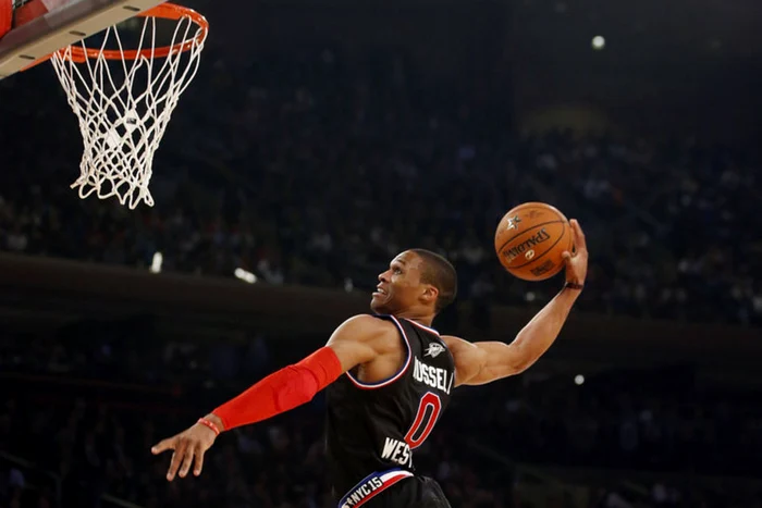 
    Russell Westbrook a fost declarat cel mai valoros jucător din All-Star Game 2015  