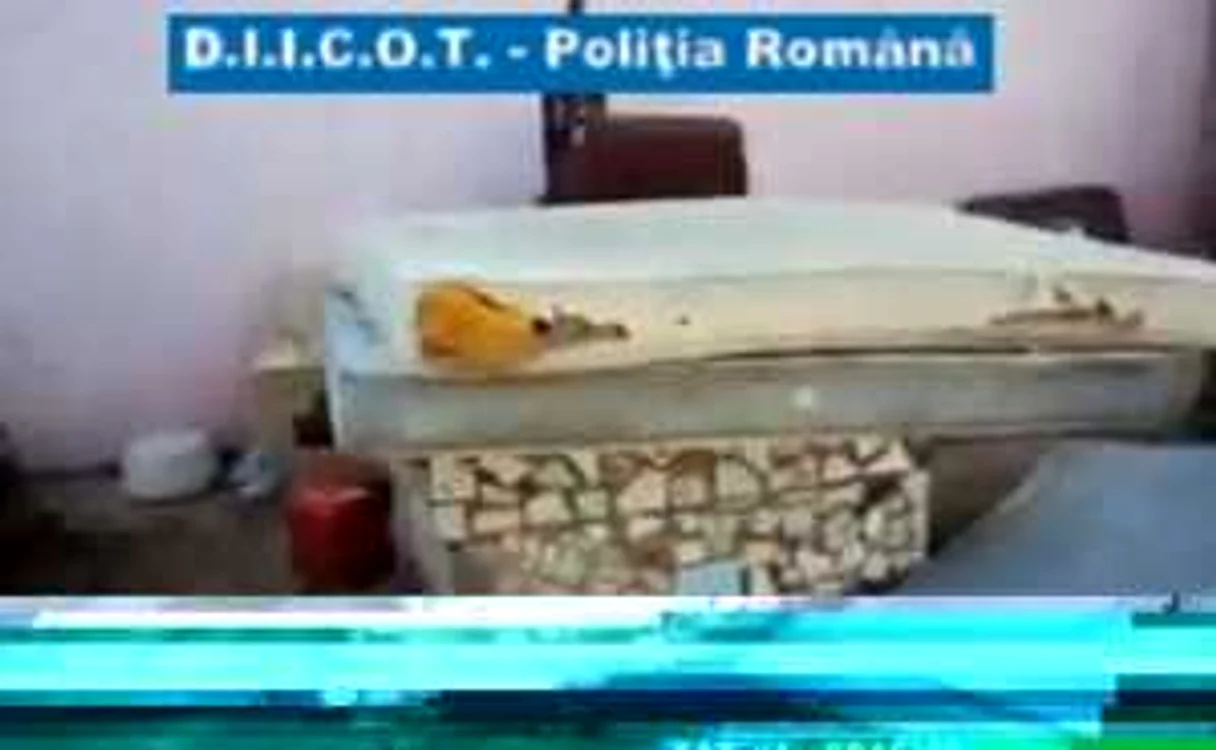 Imagini din Spania, condiţiile în care erau ţinute victimele