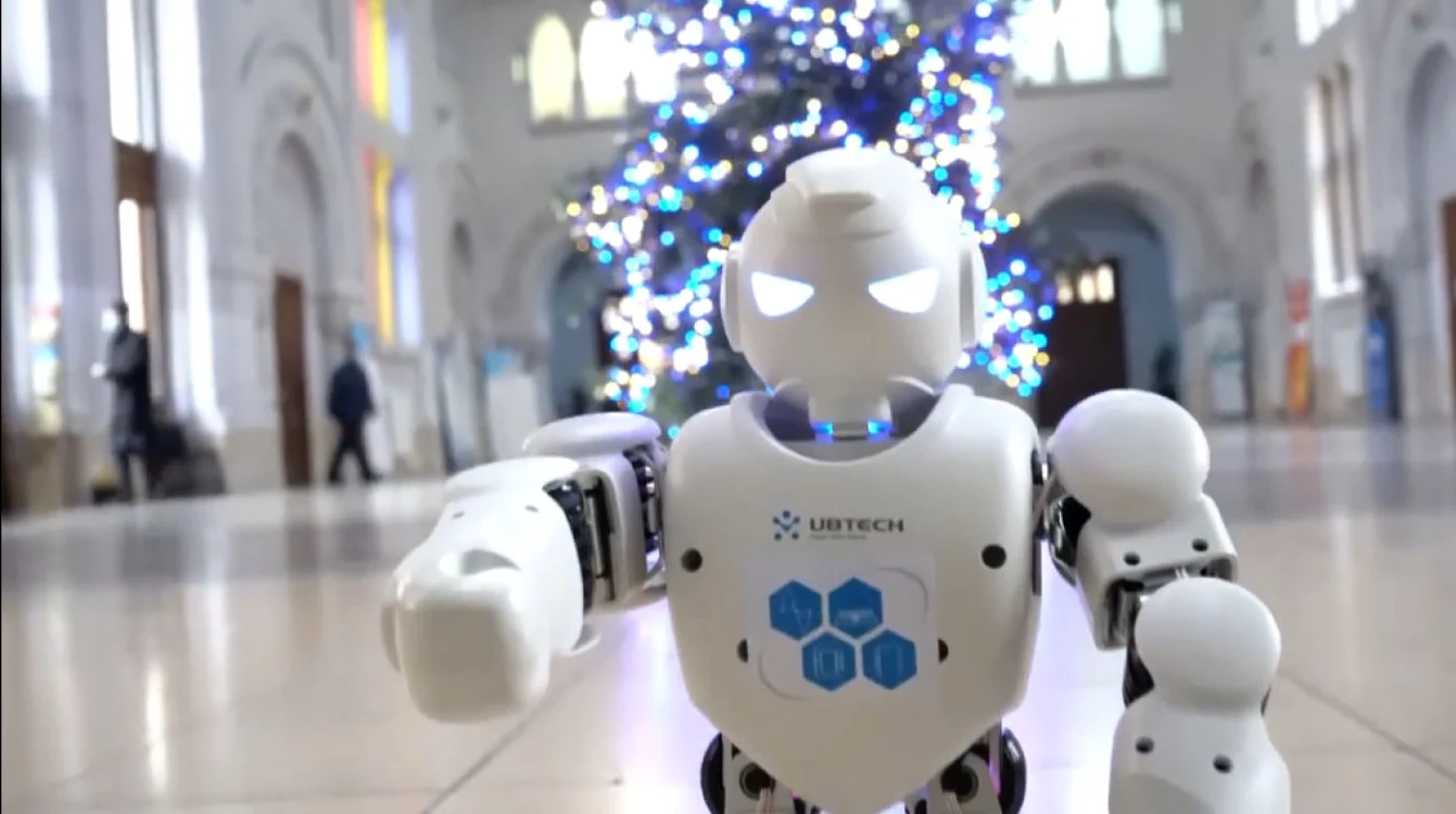 Robotul Alpha One Foto: captură video UGAL