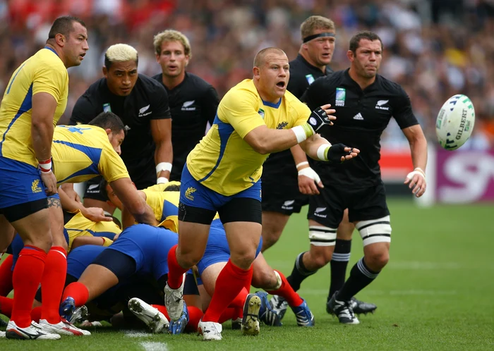 Marius Tincu a avut șansa să înfrunte Noua Zeelandă la Cupa Mondială din 2007Foto: Guliver / GettyImages