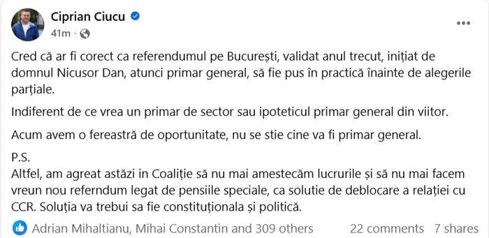 FOTO: captură foto Facebook