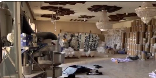 Rebelii sirieni au descoperit laboratoare de droguri în Siria FOTO Captură Video France 24