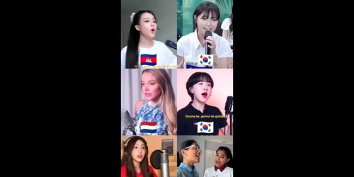Golden (KPop Demon Hunters) – Fani din diverse țări în competiție Colaj YouTube mp4 thumbnail png