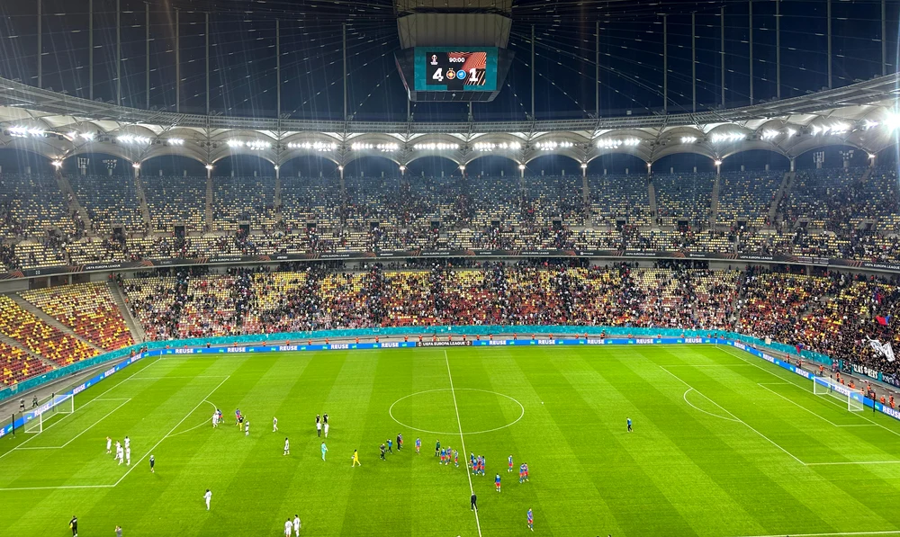 FCSB - RFS, 4-1 pe Arena Națională. Foto Adevărul