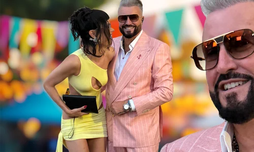 Irisha nu l-a scăpat aseară din ochi pe celebrul designer Cătălin Botezatu la Unica Urban Party Ce spune Bote despre stilista super sexy