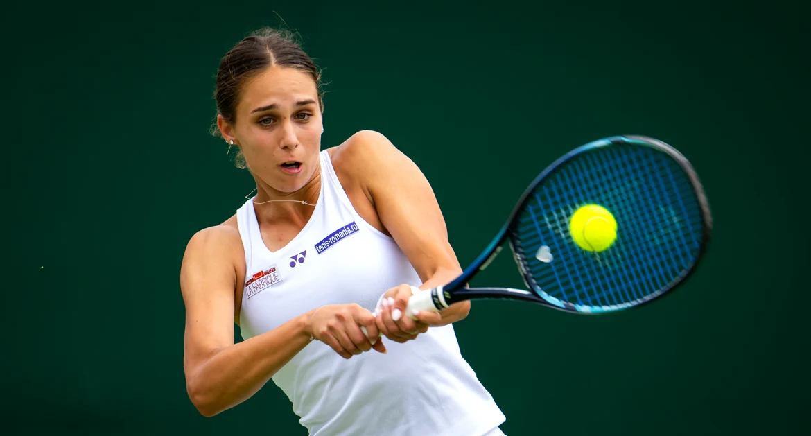Anca Todoni, la prima experiență la Australian Open 2025. Foto Getty images