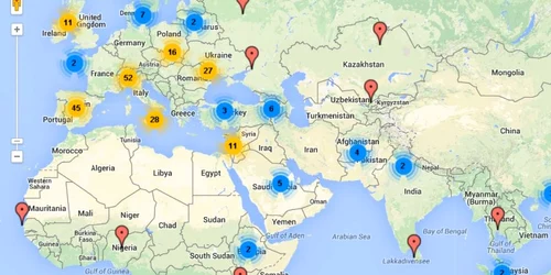 alegeri prezidentiale harta mae romani strainatate