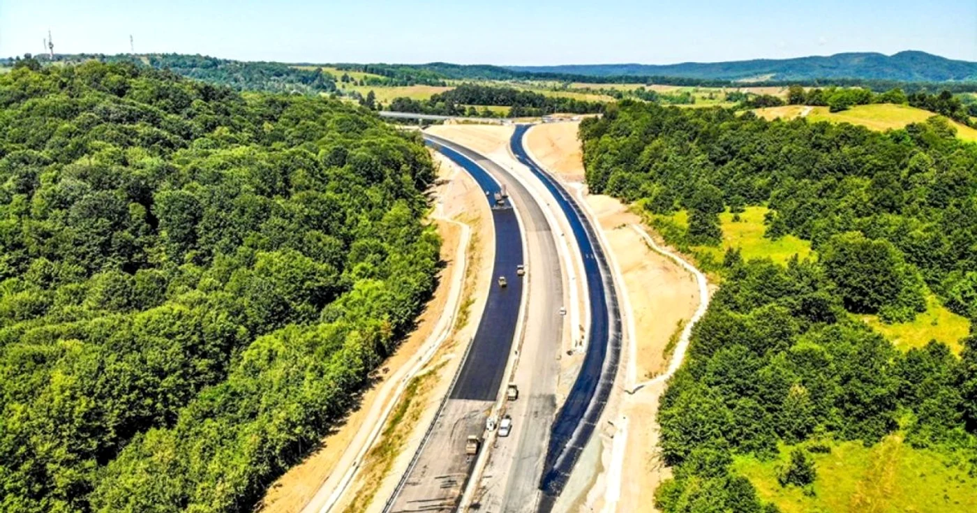 Autostrada Lugoj-Deva, loturile 3 şi 4 FOTO Facebook/Asociaţia Pro Infrastructură